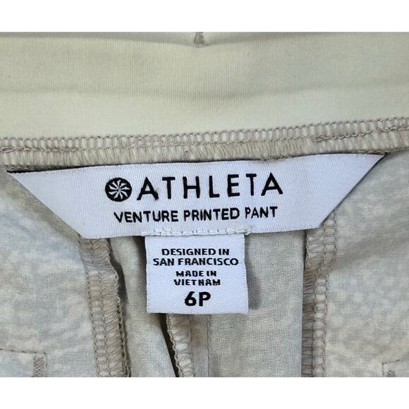 Athleta Venture‎ Printed Pant Size 6P - Picture 8 of 12